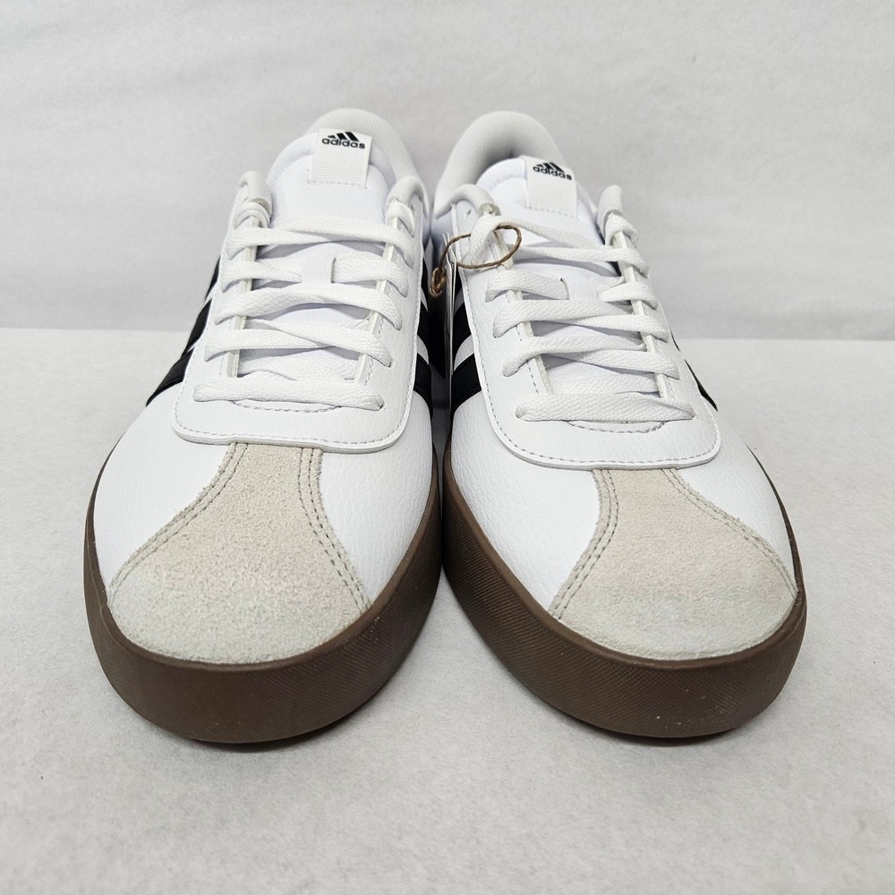 Adidas VL Court 3.0 Skateboarding Shoes ID6285 White Core Black Men's Size 10.5 - Picture 5 of 11